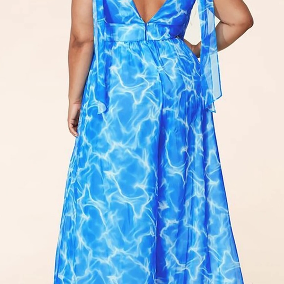 Wide leg Tyedye Jumpsuit - Picture 5 of 7